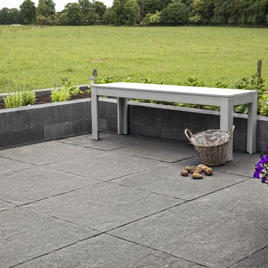 SMARTTON SE WAVE XXS 60×60×4 cm Kilimanjaro — grootformaat tegel met golvende structuur en warme uit