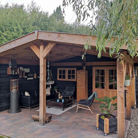 Straksteen 20x30x6 cm oud bruin