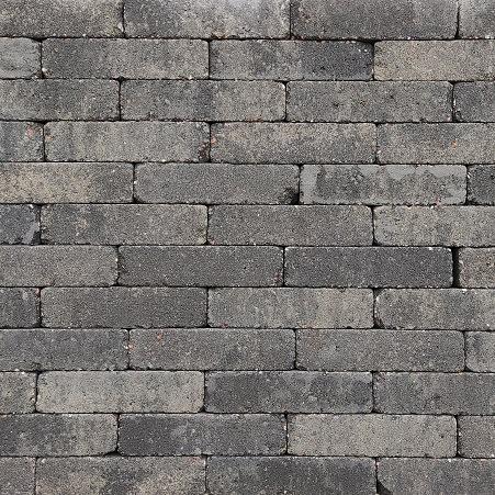 Stonique trommel waalformaat 7 cm grijs/zwart