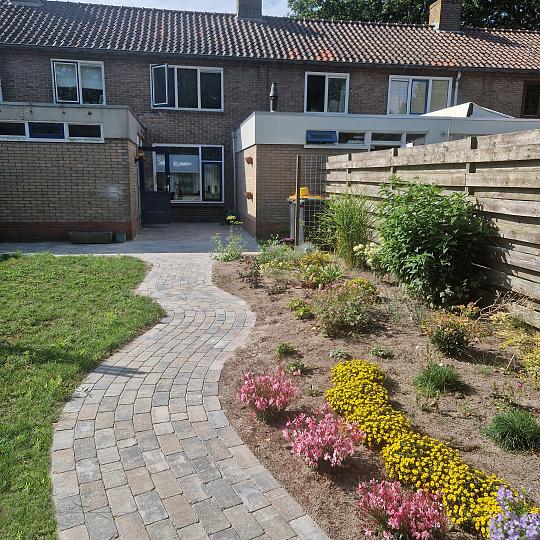 Stonique trommel betonstraatsteen 6 cm musselkalk