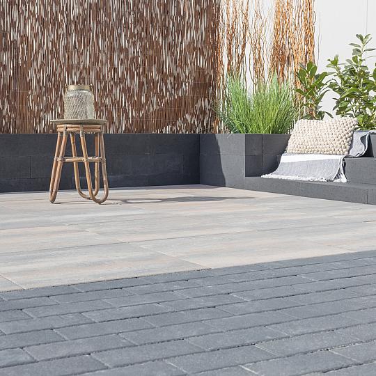 H2O comfort square 60x60x4 cm tricolore