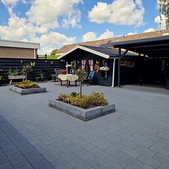 H2O comfort square 20x30x6 cm black