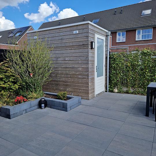 H2O comfort square 60x60x4 cm dark sepia