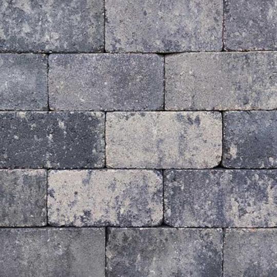 Stonique trommel betonstraatsteen 6 cm grijs/zwart – tijdloze uitstraling en sterke kwaliteit