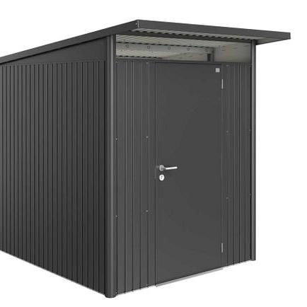 Berging AvantGarde Gr. A2 donkergrijs-metallic met Standaard deur