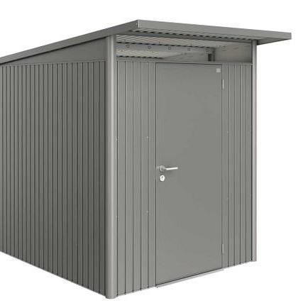 Berging AvantGarde Gr. A2 kwartsgrijs -metallic Standaard deur