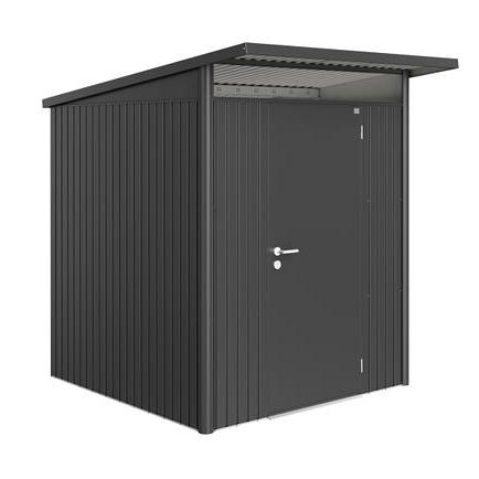 Berging AvantGarde Gr. A1 donkergrijs -metallic met Standaard deur