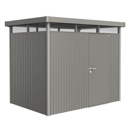 Berging HighLine Gr. H2 kwartsgrijs met. Met standaard deur