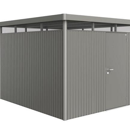 Berging HighLine Gr. H5 kwartsgrijs met. Met standaard deur