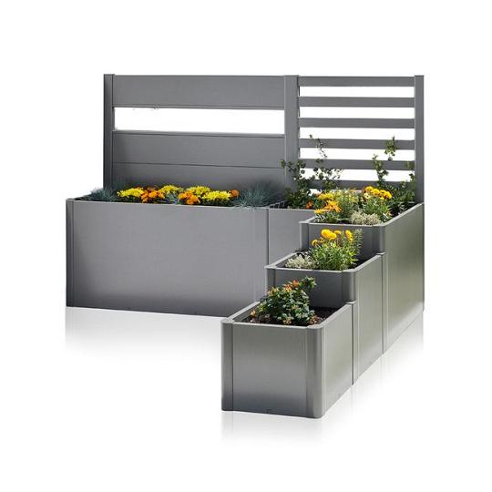 DaVinci Plantenbaksysteem variant 1 kwartsgrijs-metallic