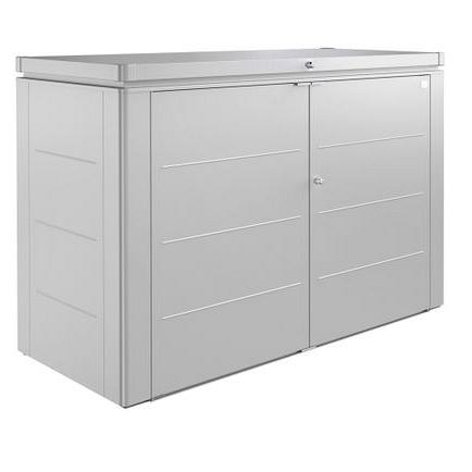 Highboard 200 zilver metallic