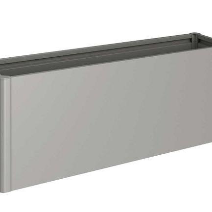 MoestuinBox Gr. 2x0,5 kwartsgrijs metallic