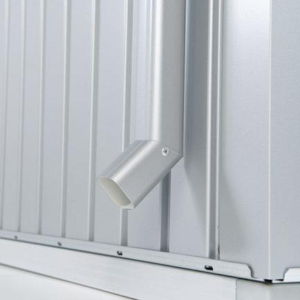 Regenpijpset voor AvantGarde zilver-metallic 2 Stk.