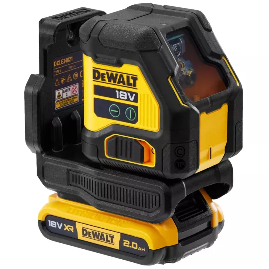 DEWALT 18V Kruislijnlaser Compact, naakt – Groen