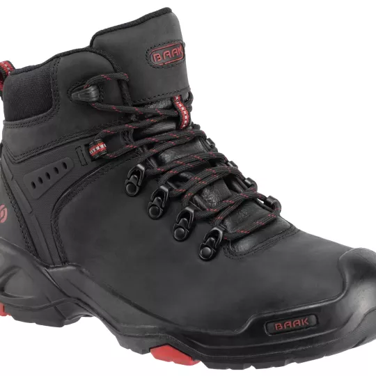 Baak Brooklyn S3 hoog zwart + kruipn. 43