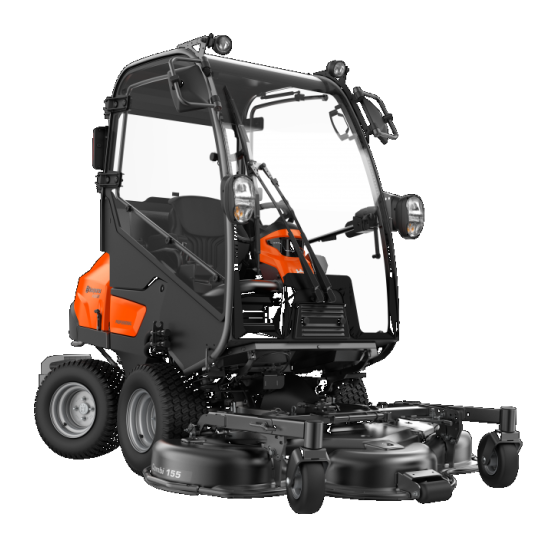 Husqvarna zitmaaier P 525DX met cabine