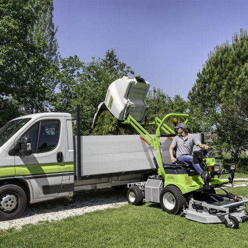 Grillo FD 900 4WD Zitmaaier Hoog kiep