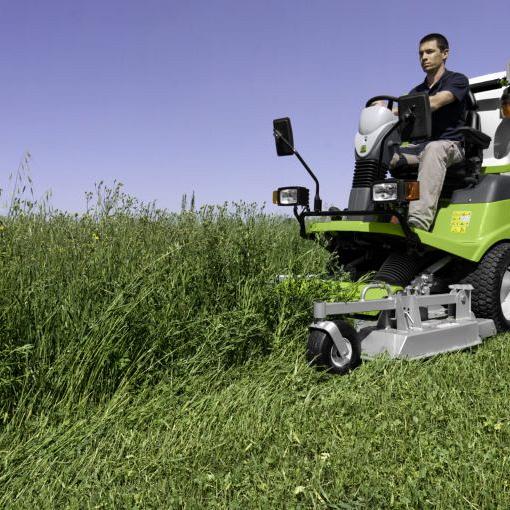 Grillo FD2200 4WD Zitmaaier Hoog kiep inc 155 cm maaidek