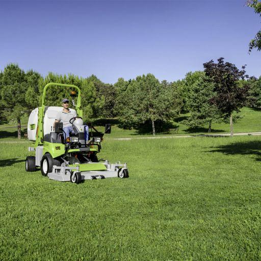 Grillo FD2200 4WD Zitmaaier Hoog kiep inc 155 cm maaidek