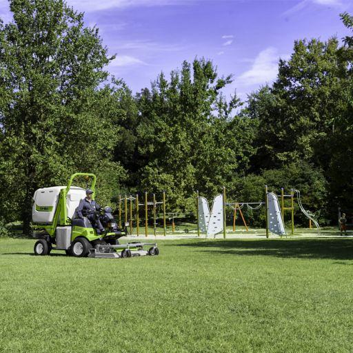 Grillo FD 2200TS 4WD Zitmaaier Hoog kiep inc 155 CM maaidek