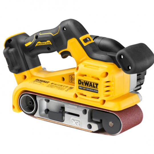 DEWALT Borstelloze Bandschuurmachine 18V XR 75mm (in TSTAK koffer, zonder accu en lader)