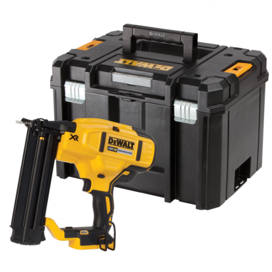 DEWALT Borstelloze Minibrad Tacker 18V XR 18Ga (in TSTAK koffer, zonder accu en lader)