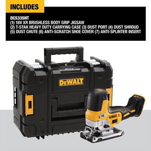 DEWALT Borstelloze Decoupeerzaag 18V XR (zonder accu en lader)
