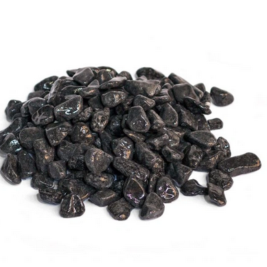 NERO EBANO ROND ZWART 15-25MM 20KG