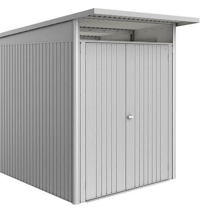 Berging AvantGarde ECO Gr. A4 kwartsgrijs-metallic Dubbele Deur smal