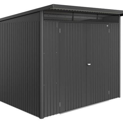 Berging AvantGarde ECO Gr. A6 donkergrijs-metallic Dubbele Deur