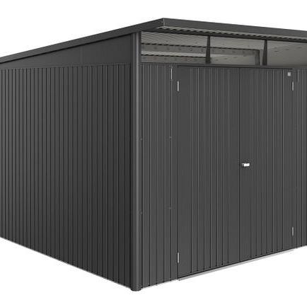 Berging AvantGarde ECO Gr. A8 donkergrijs -metallic Dubbele Deur