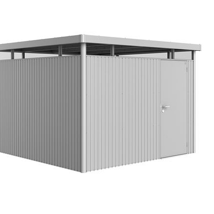 Berging HighLineGr.  H6 zilver met. Standaard deur