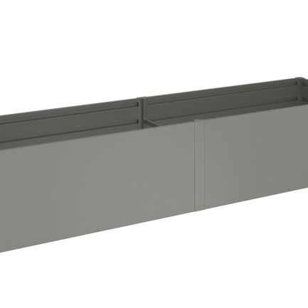 MoestuinBox Gr. 4x1 kwartsgrijs metallic