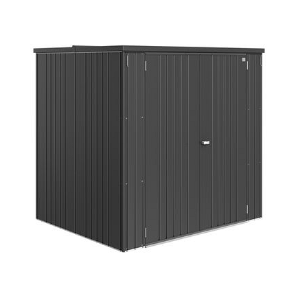 Tuinkast  190 LARGE donkergrijs metallic