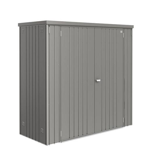 Tuinkast Gr. 190 kwartsgrijs metallic