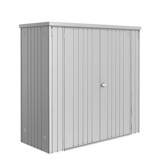 Tuinkast Gr.190 zilver metallic