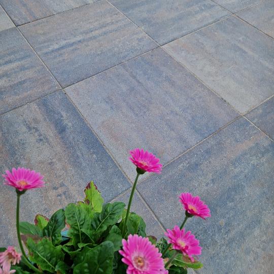 Patio square 60x60x4 cm tricolore