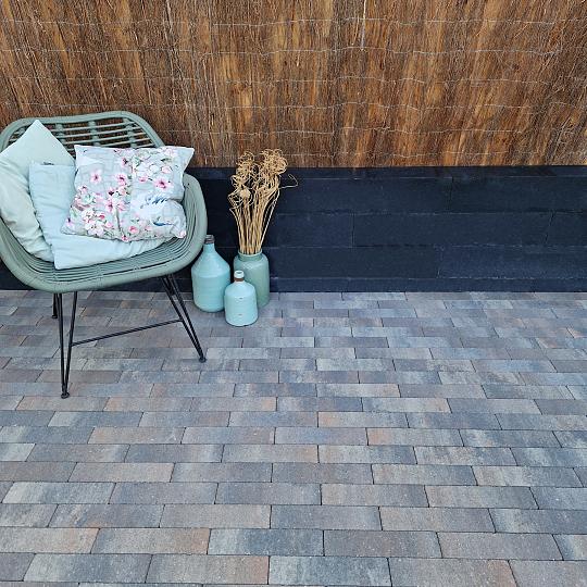 Patio dikformaat XL 28x7x8 cm tricolore