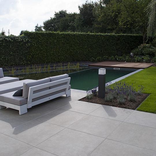 SolidSquare keramisch 60x60x3 cm puzzolato grigio