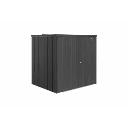 Extra dubbele deur berging HighLine, AvantGarde, Panorama, donkergrijs metallic