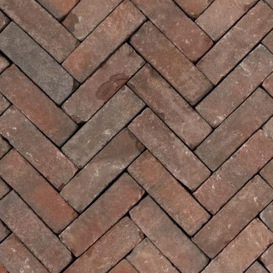 DF80 Novoton Getrommeld bruin rood bezand