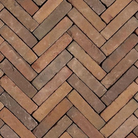 UWF60 Varia WS Getrommeld geel rood bont onbezand