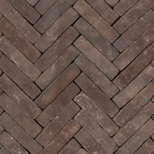 WF80 Norton Getrommeld paars blauw  bezand