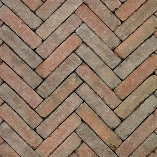 UWF60 Novoton Getrommeld bruin rood bezand