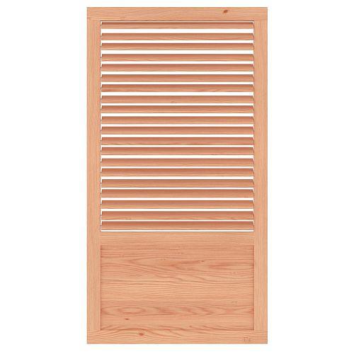 Douglas shutterpaneel, 120 x 224 cm, onbehandeld.