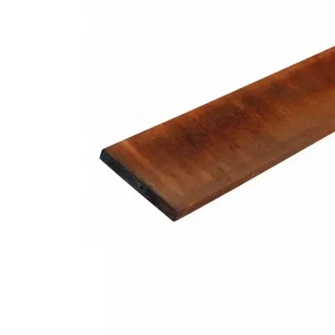 Hardhout angelim vermelho fijnbezaagde plank 2 x 10 x 500 cm.