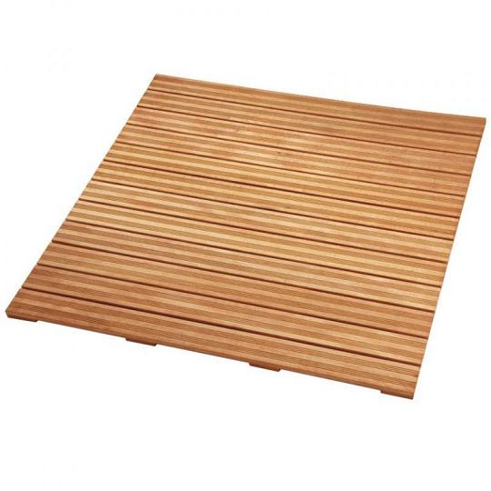 Hardhouten tegel 100 x 100 cm.