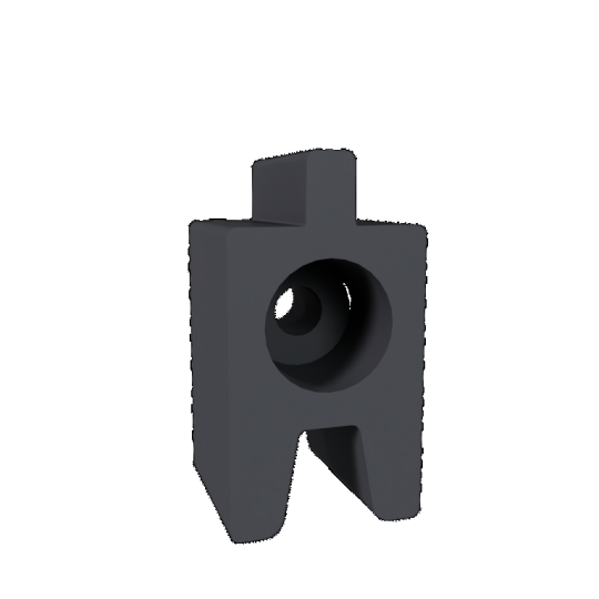 NewTechWood Aluminium Frameset voor Triple Schermplanken Zwart