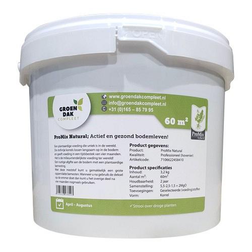 Groen Dak CompleetProMix Mestkorrels - emmer 3,2 kg