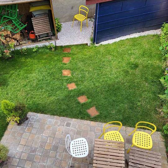 Cortenstaal Vierkant Staptegel 30 x 30 cm